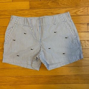 Vineyard Vines 3.5 Inch Seersucker Whale Shorts